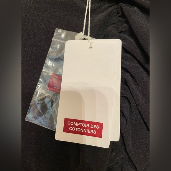 New Black Silk cocktail dress with tags - Picture 4 of 4